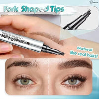 Waterdichte 3D-Microblading-Ombrow Potlood met 4 Vorkpunten