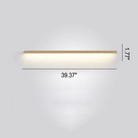 Minimalistische Houten Wandlamp – Sfeerverlichting voor Elke Ruimte