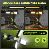 Brehn | SakerPlus Telescoop Campinglampen met Standaard