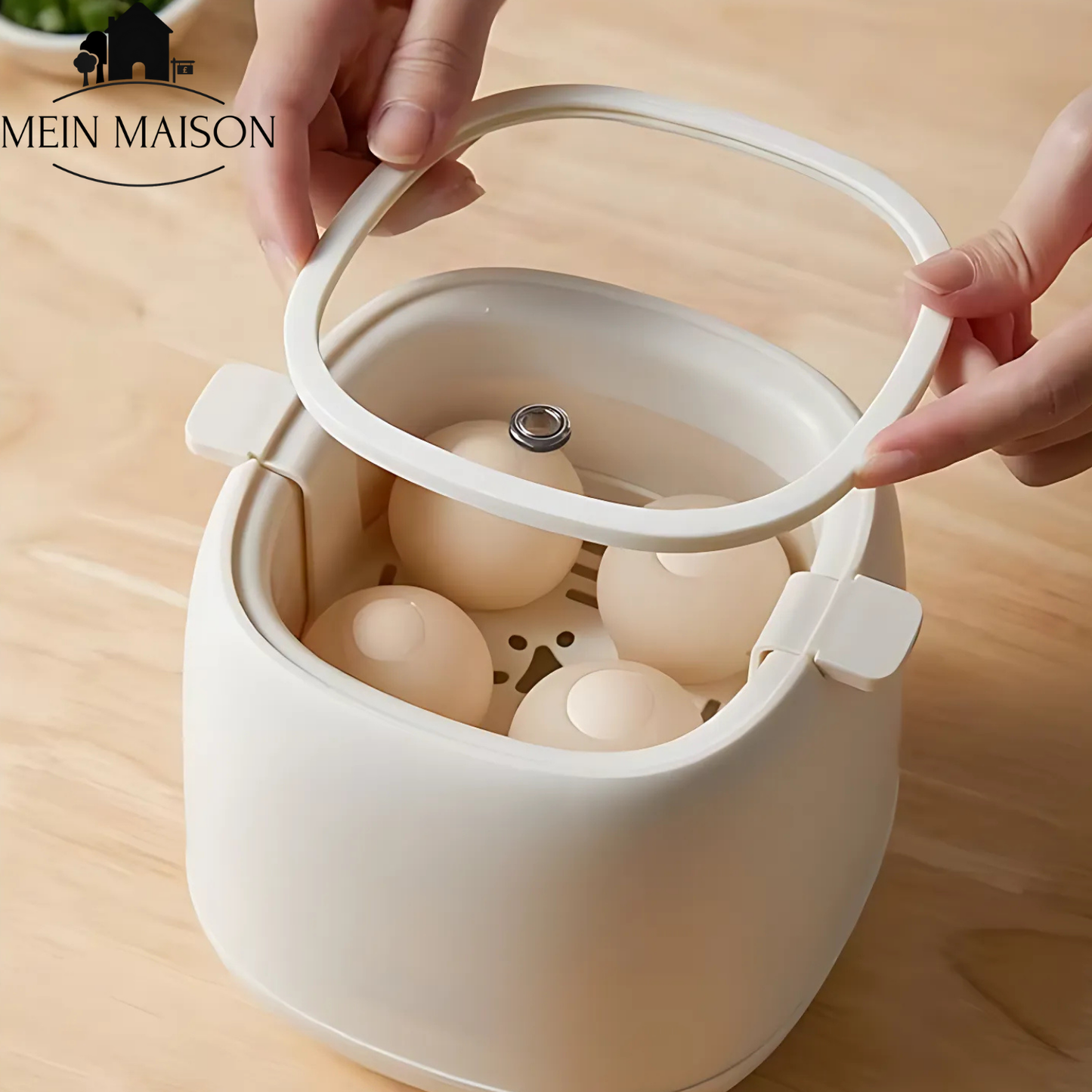 Elettrico Cuociuova EggiCook | Perfecte Eieren met Één Druk op de Knop | Automatische Uitschakeling | 4 Eieren