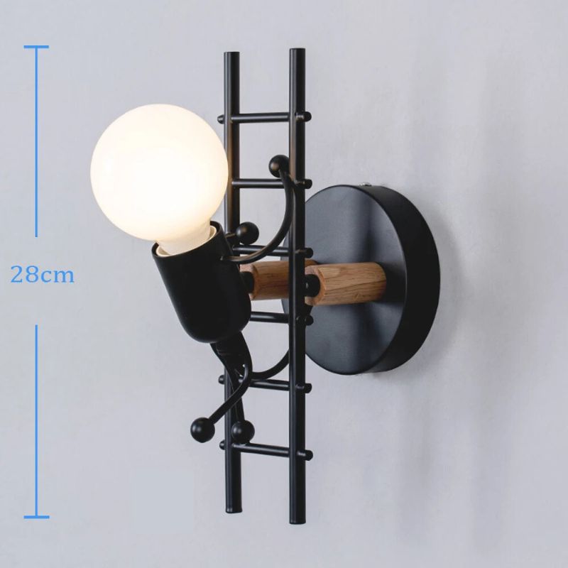 GlowClimb Designer Wandlamp | Unieke traplamp voor gezellige slaapkamers en woonkamers