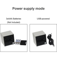 Moderne Cube LED Alarmklok