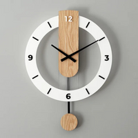 Ritma - Elegante Grote Klok voor Woonkamer