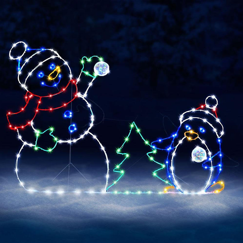 SnowGlow - Speelse geanimeerde sneeuwbalverlichting