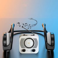 A23 draadloze Bluetooth-koptelefoon met nekband en MP3-speler (microSD tot 32 GB)