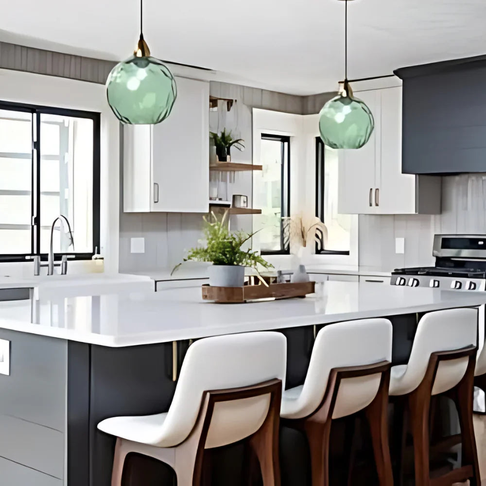 Moderne LED Nordic Plafond Glas Bal Hanglamp