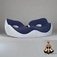 AetherFlex Ergonomisch Geheugenfoam Zitkussen voor Houdingsondersteuning