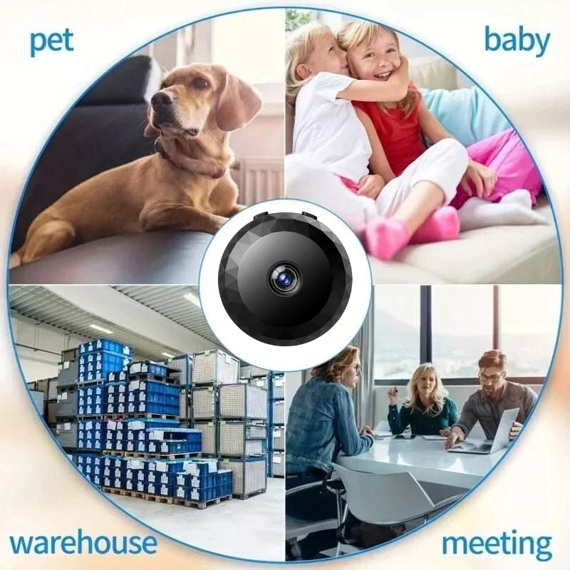 Magnetische Mini WiFi Camera 1080P HD voor Discrete Bewaking