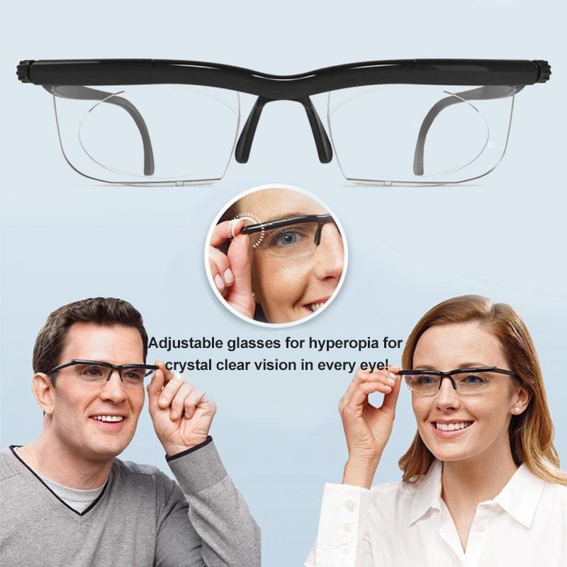 Focus Verstelbare Bril Leesbril Unisex