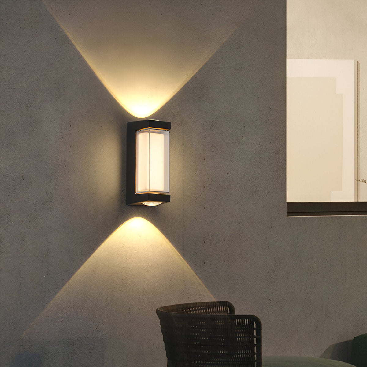 Nordic Up Down Acryl Waterdichte Minimalistische Buitenwandlamp