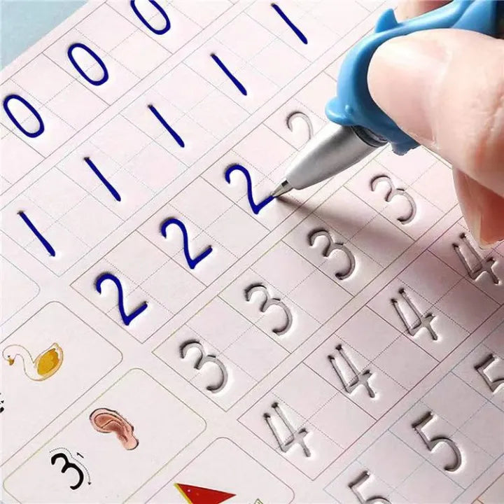 Traceerboek Set | Leren en Plezier voor Kinderen | 4 Boeken & Pen