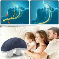 Slaaploos, maskervrij, Micro-CPAP Anti-Snurken