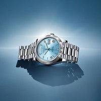 Luxe Automatisch Herenhorloge – Zelfopladend van RVS met Kalender