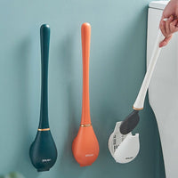 Moderne flexibele siliconen toiletborstel