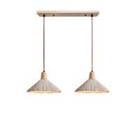 Crème Retro Wabi-Sabi LED Hanglamp