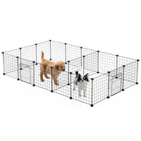 Gemakkelijk opvouwbare hondenkooi | Ruimtebesparend en zonder gereedschap te monteren Handige en betrouwbare binnenoplossing voor honden en puppy's.
