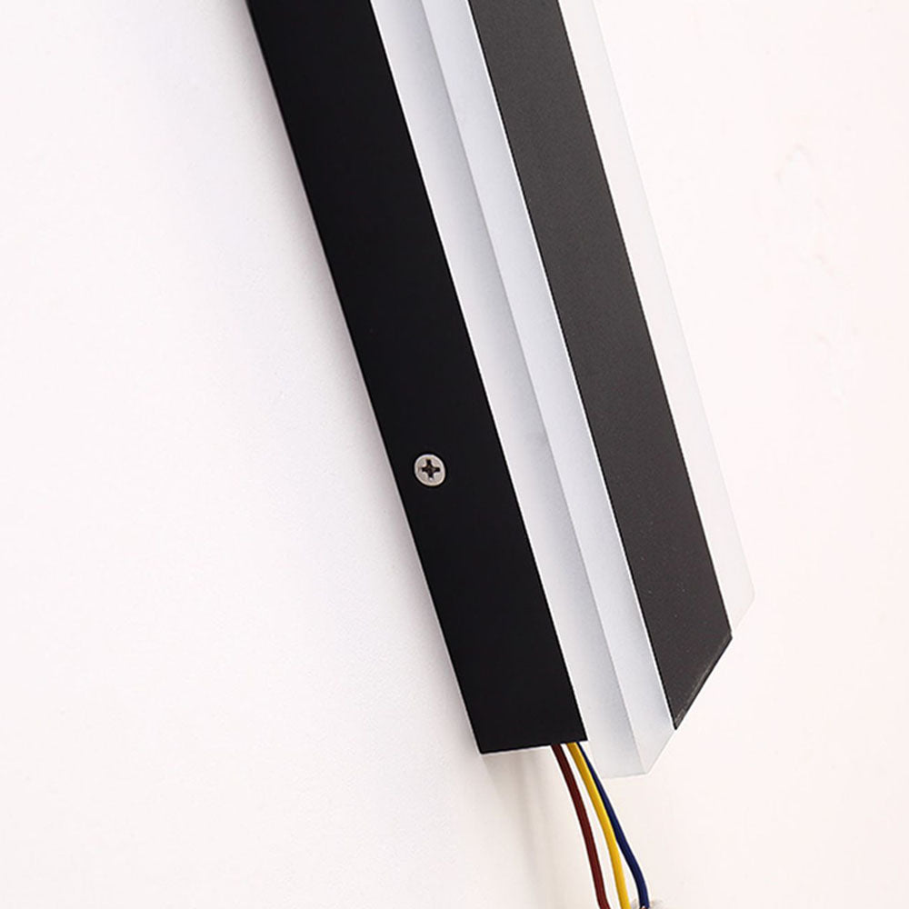 Arisha Moderne Lineaire Buitenwandlamp Metaal Acryl Tuin Gang