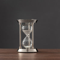 3/5/10 Minuten Retro Metaal Handwerk Zandloper Pendel Thuis Kantoor Bureau Arrangement Ornament Zand Timer Zandglas Decoratie