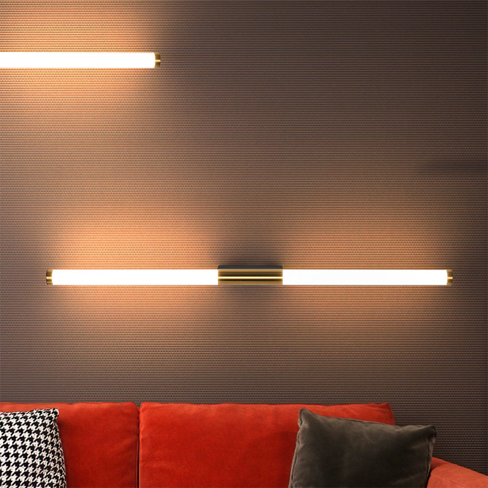 Dazil Wandlamp. Koper. Goud/Wit. Badkamer