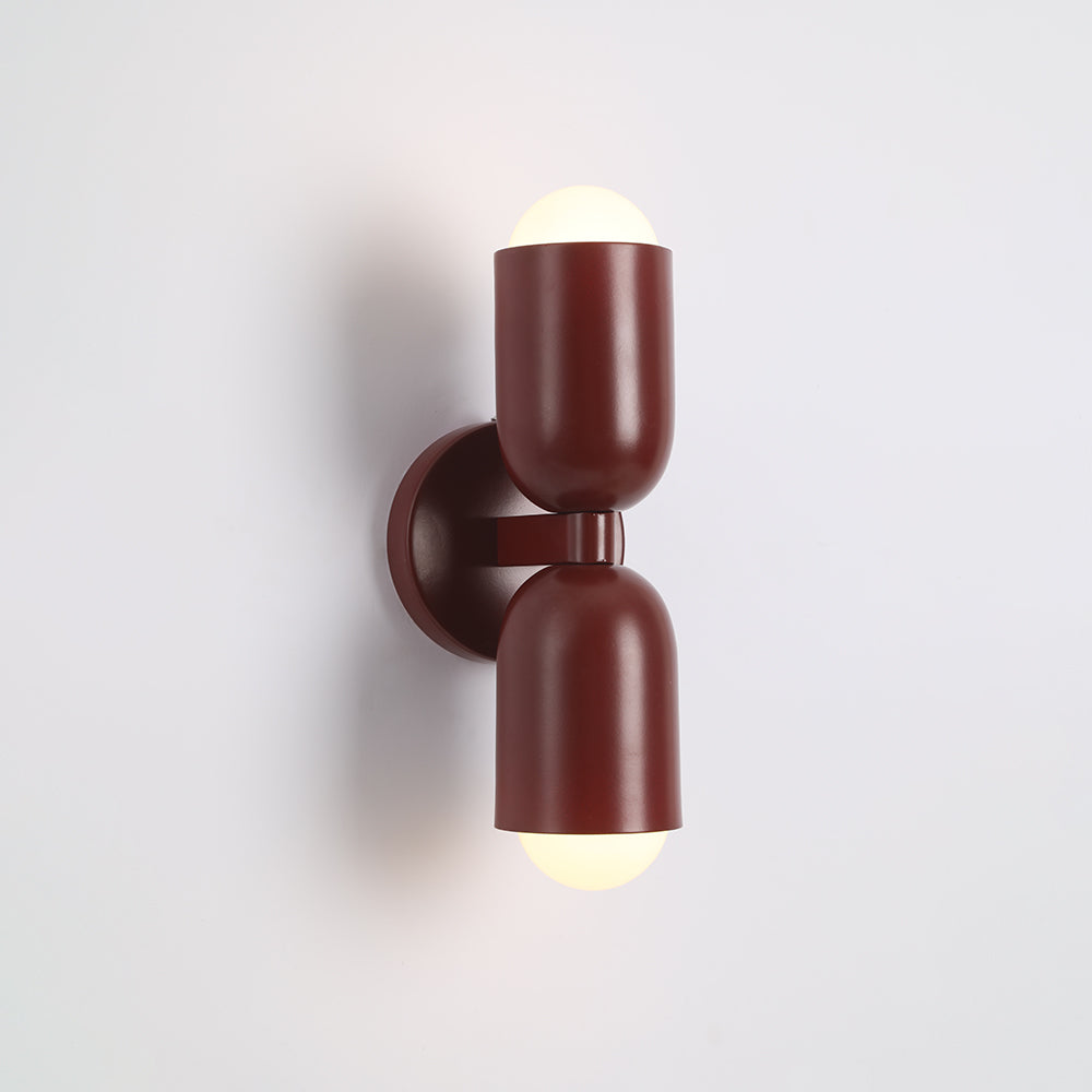 Kira Wandlamp Cilinder Scandinavisch Gekleurd Metaal Woonkamer