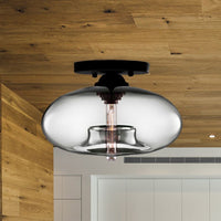 Valentina Industriële Art Deco Globe Plafondlamp Woonkamer