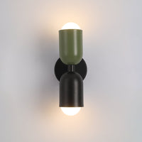 Kira Wandlamp Cilinder Scandinavisch Gekleurd Metaal Woonkamer