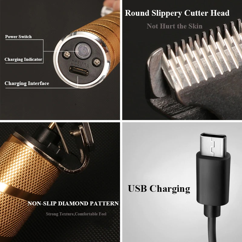 Haartrimmer Set 3-in-1 – Precisietrimmer met T-Blade & Scheermes