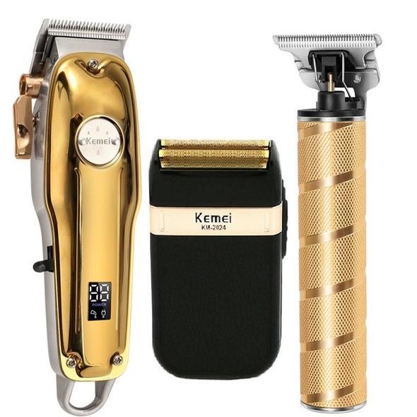 Haartrimmer Set 3-in-1 – Precisietrimmer met T-Blade & Scheermes