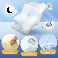 Anti-Snurk Kussen | Ergonomische Nek- en Hoofdst steun | Wit