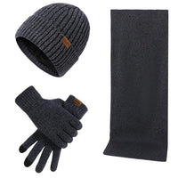 Matt - Casual winterset met muts, sjaal en handschoenen voor mannen