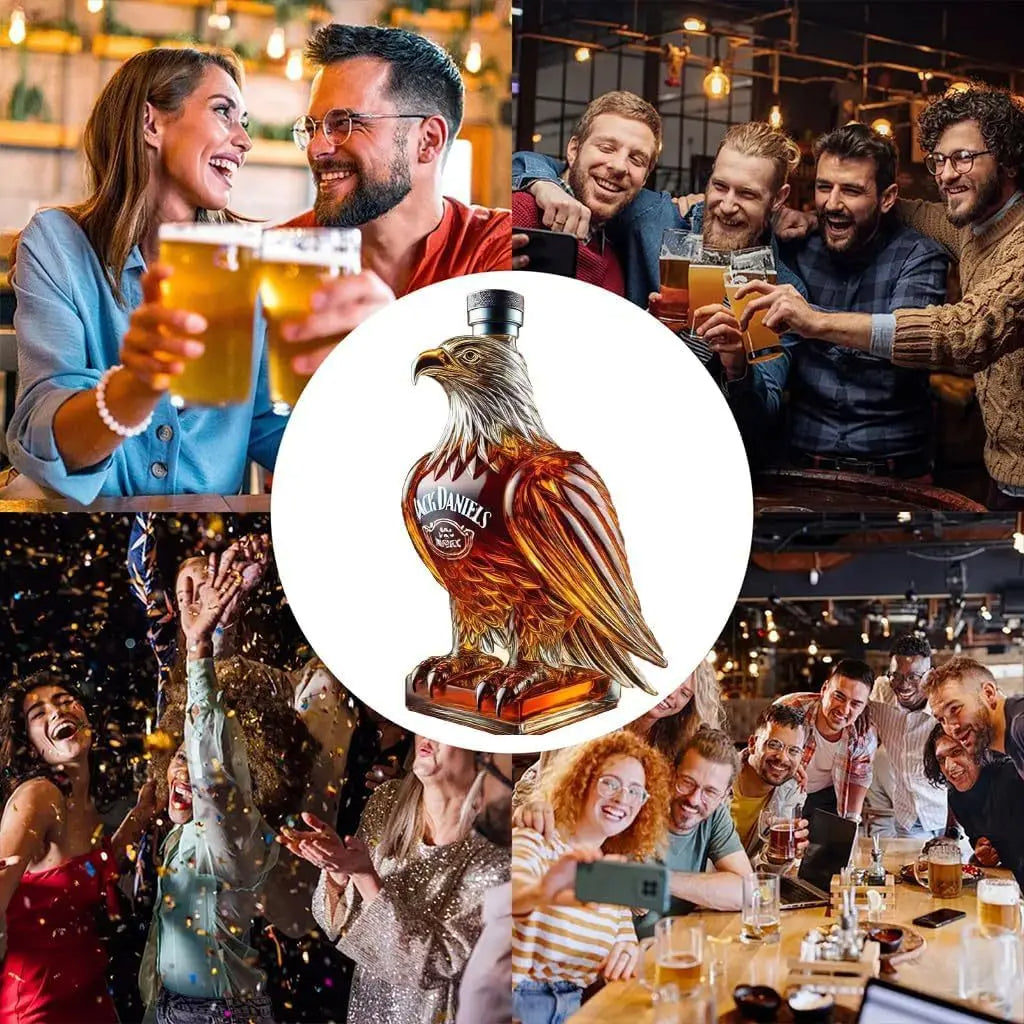 Eagle-Shaped Whisky Decanter – Een Stijlvol en Exclusief Middelpunt