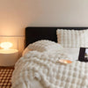 Pluche Winterdeken | Zachte deken van imitatiebont voor ultiem wintercomfort.