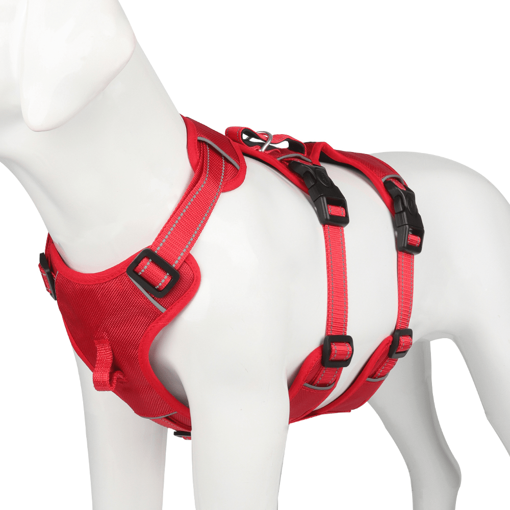 Grip Hondenharnas Tegen Trekcomfort Veiligheid