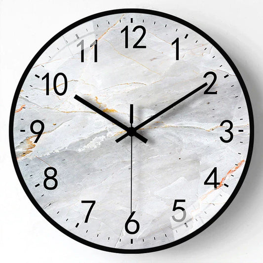 Wandklok met ecologisch ontwerp