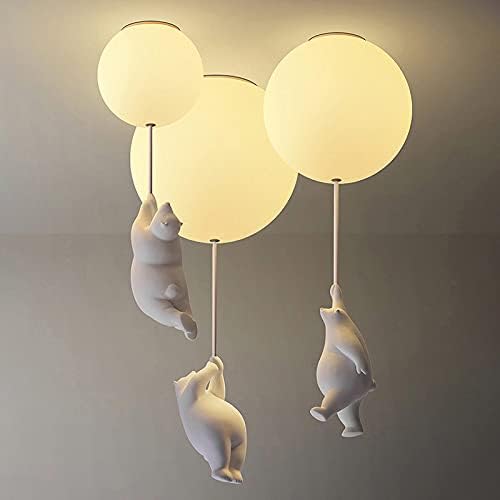Ballonbeer Plafondlamp | Speelse Beren Ontwerp