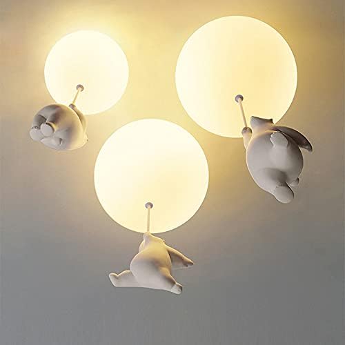 Ballonbeer Plafondlamp | Speelse Beren Ontwerp