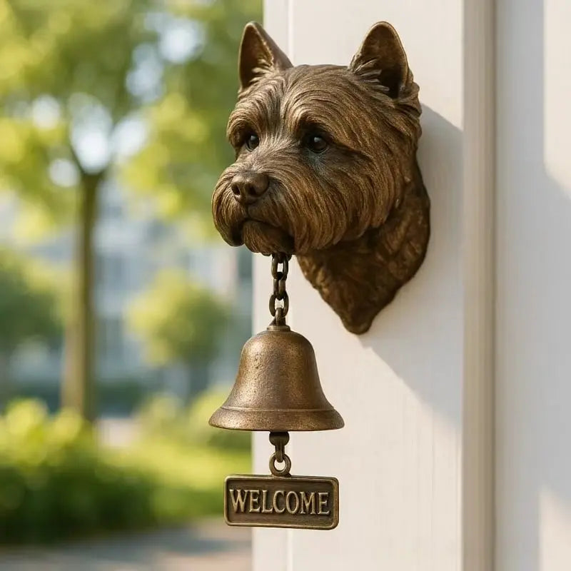 GuardianBell™ | Welkomstbel Duitse Herder — Symbool voor Bescherming & Gastvrijheid