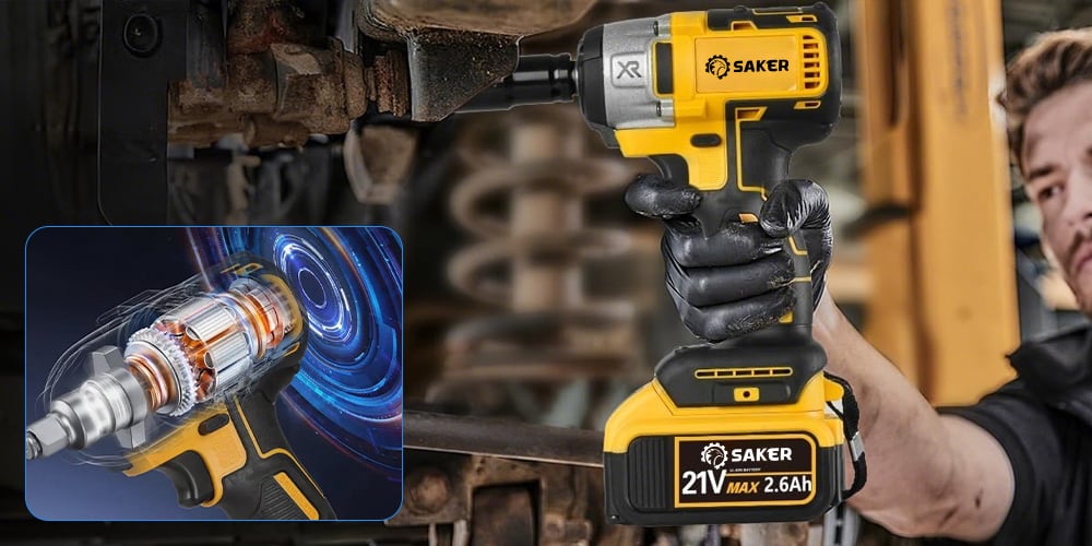BoltForce – Borstelloze Slagmoersleutel Kit