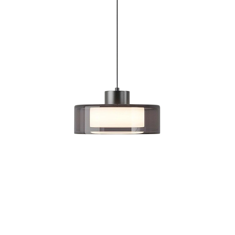 Moderne Italiaanse Rookglas Hanglamp