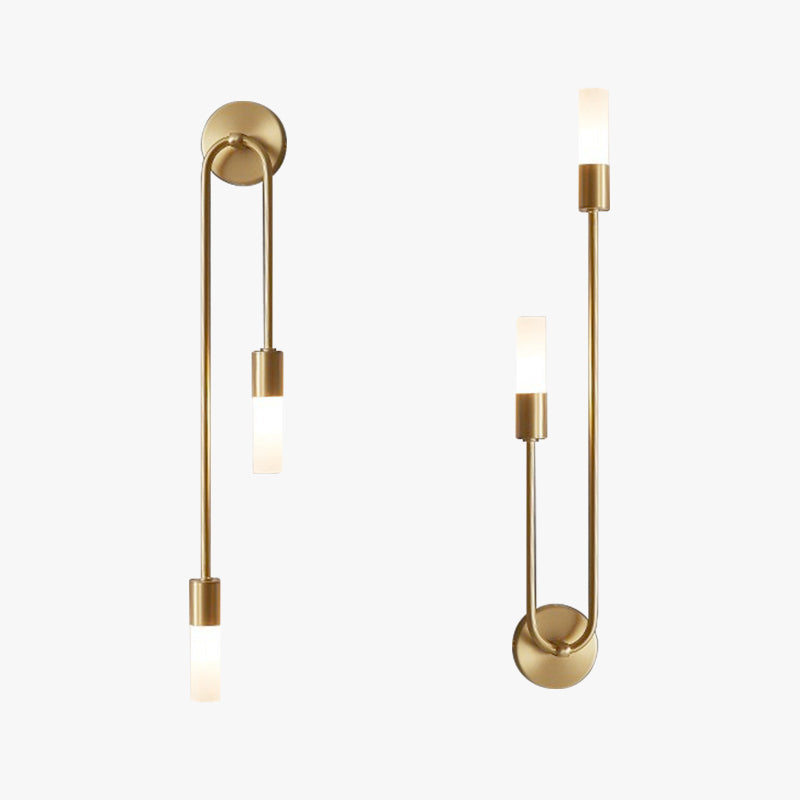 Rime Moderne Wandlamp voor Bedzijde Goud 2 STUKS