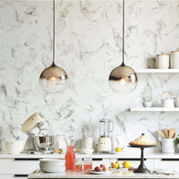 Brina Frosted Balloon Hanglamp Gradient