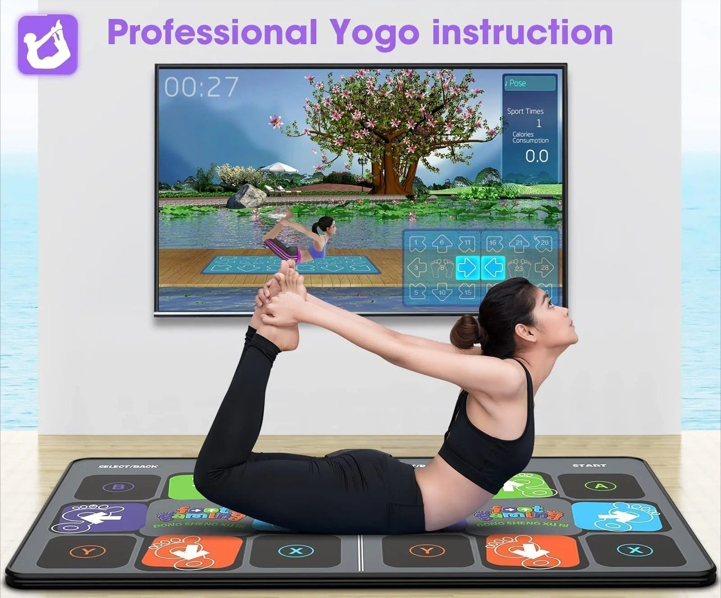 DanceMaster Interactieve Dansmat – Fitness & Plezier voor het Hele Gezin