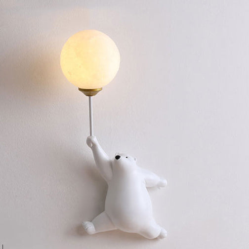 Schattige Beren Wandlamp Kinderkamer Ballonlicht Decoratief