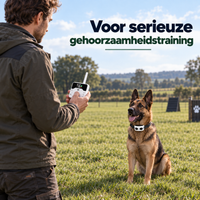 Professionele Trainingshalsband voor Hondenschool & Trainer – 2-in-1 met Bereik tot 300 m