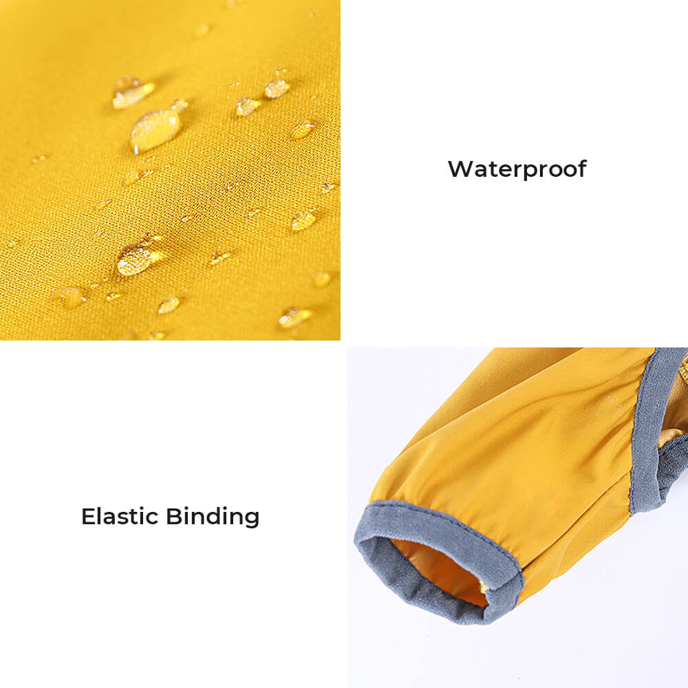 RainBuddy Waterdichte Hondenregenjas | Reflecterende Strepen | Verstelbaar & Met Kapuze