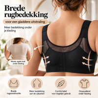 LuxAlign | Corrigerende BH met Brede Rug- en Zijpanelen