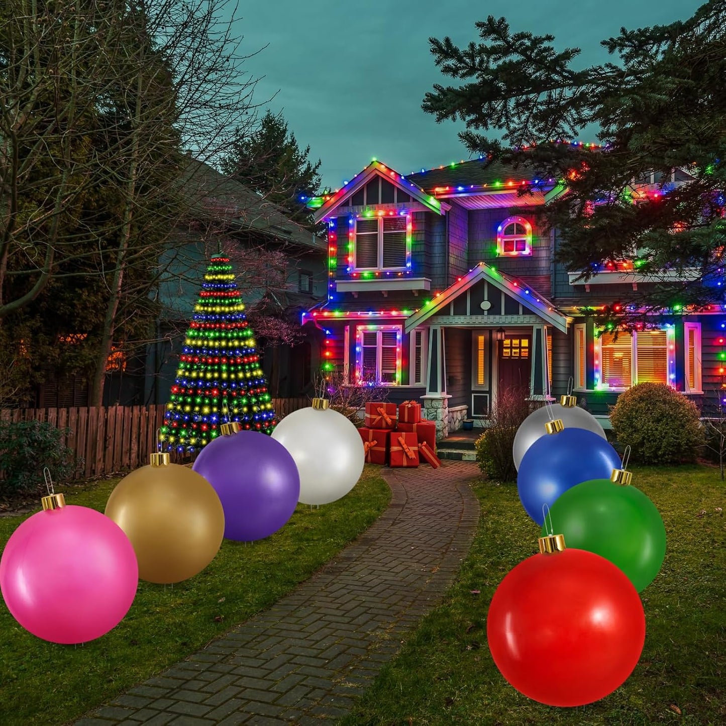 MerrySphere - Grote opblaasbare kerstbal