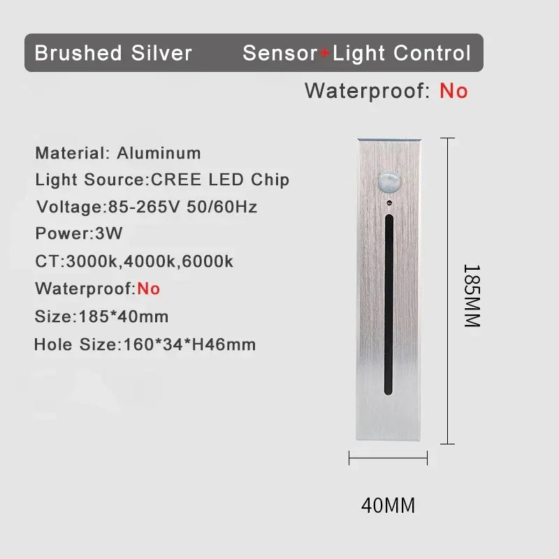 Shadee Bewegingssensor Trap Wandlamp