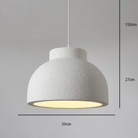 Nordic Bowl Minimalistische Polystyreen Hanglamp
