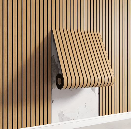 3D AKUPANEL – Zelfklevende houtpanelen | Stijlvolle wanddecoratie in enkele minuten